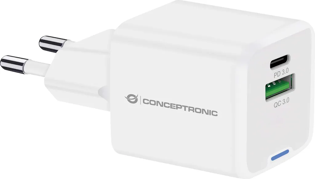 Conceptronic ALTHEA15W: Alimentatore Universale 20W USB-C + USB-A