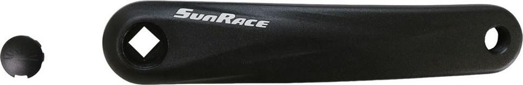 Sunrace Fcm40u Linke Kurbel Schwarz Schwarz One Size