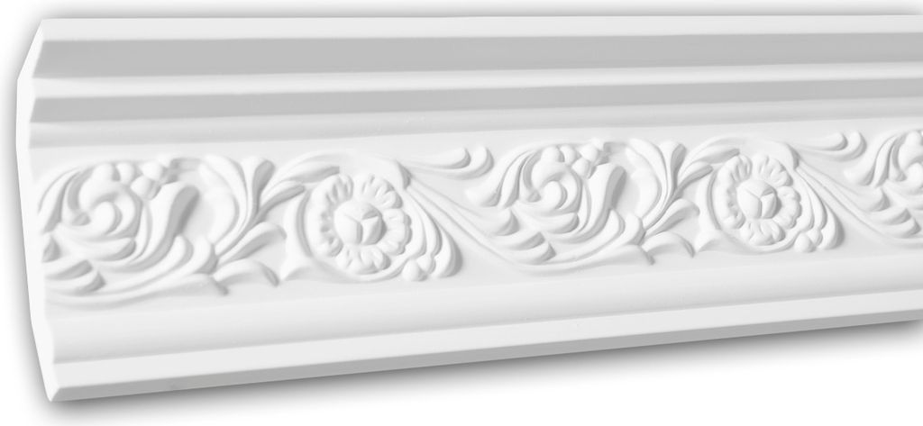 PROFHOME 150274F flexible Eckleiste Stuckleiste aus flexiblem Polyurethan 2 m