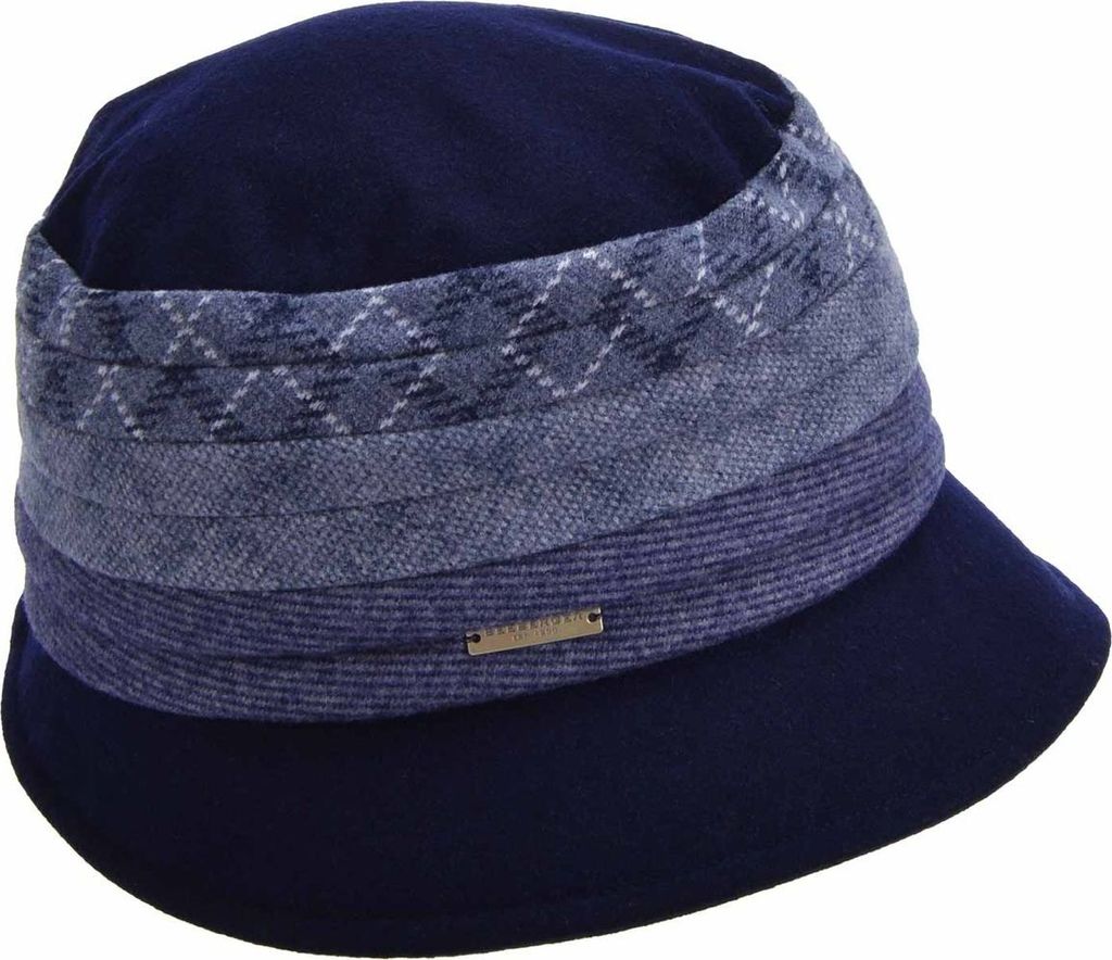 Seeberger Patchwork Glocke, blau, Gr. M