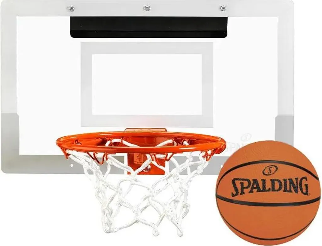 Mini-panier de basket de bureau Arena Slam 180 Spalding Blanc