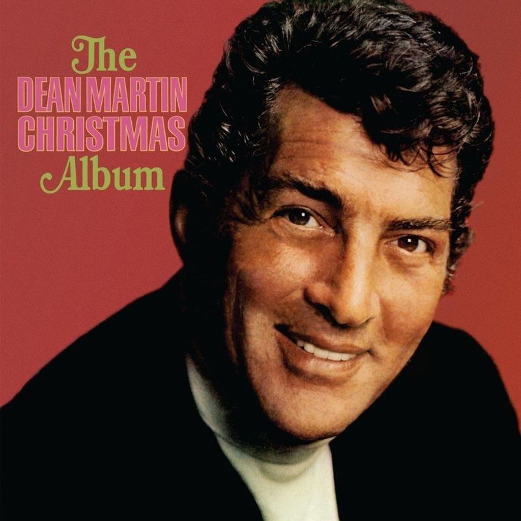 Album cover featuring Dean Martin against a red background.