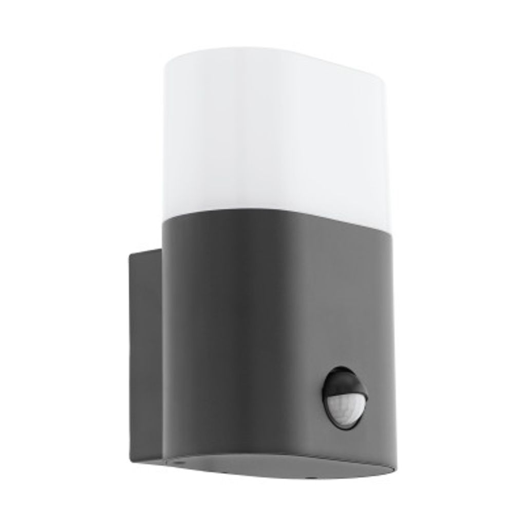 Eglo LED Wandaussenleuchte mit Bewegungsmelder Anthrazit 1250lm