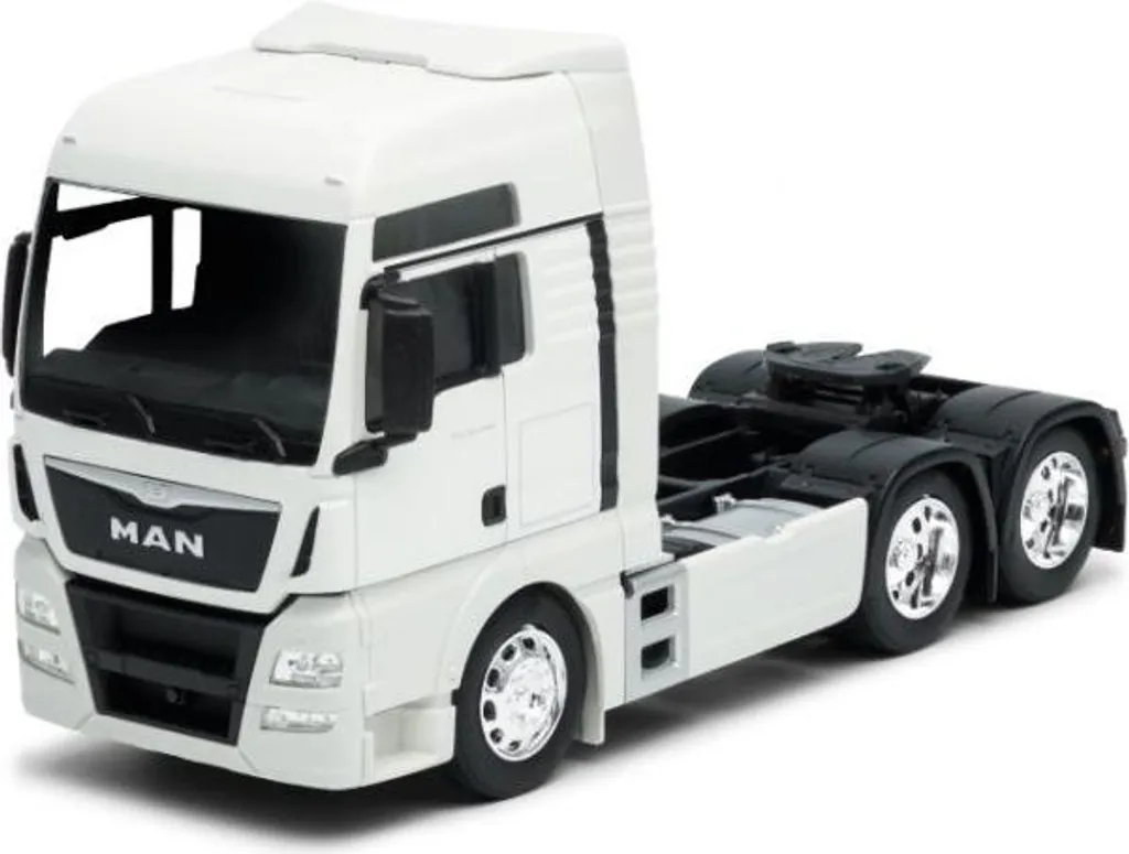 Camion Welly Man TGX 1:32 : fini les miniatures fragiles - Modèle 3 essieux