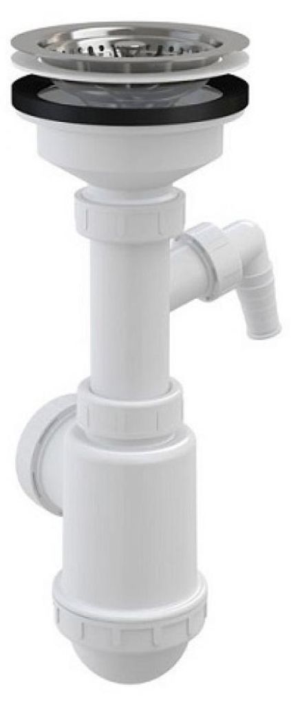 Drezový sifón DN50/40 s nerezovou mriežkou DN115 a Obrázok produktu 