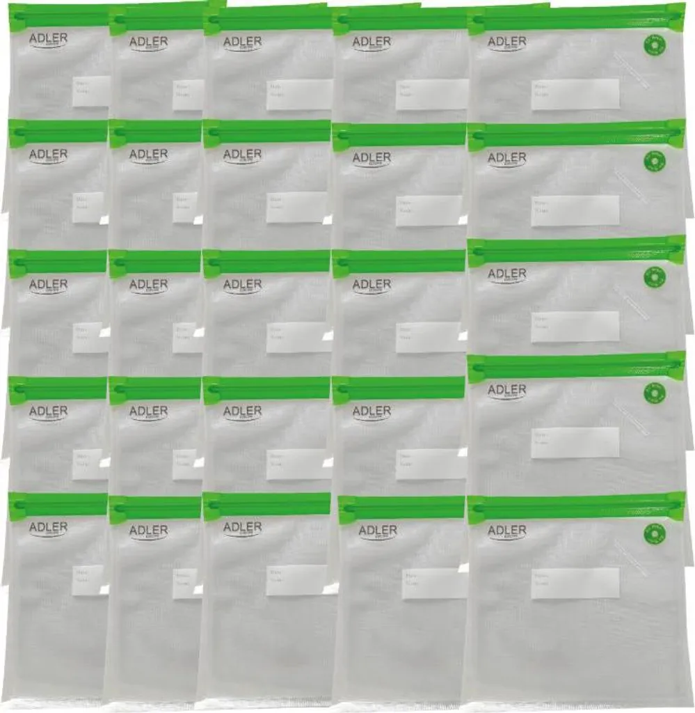Adler AD 4514.1 Sac de mise sous vide gaufré One Size pour aliments