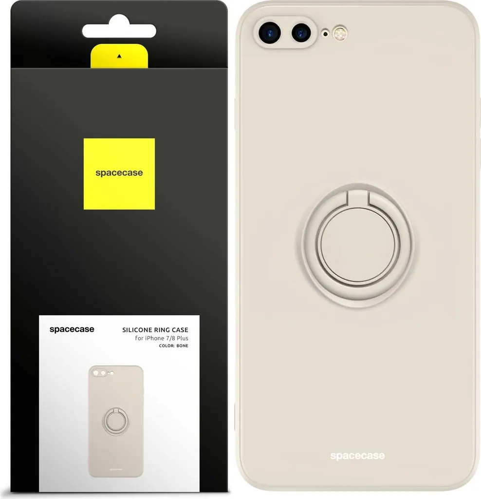 Coque iPhone 8 Plus silicone beige idéale pour une protection quotidienne