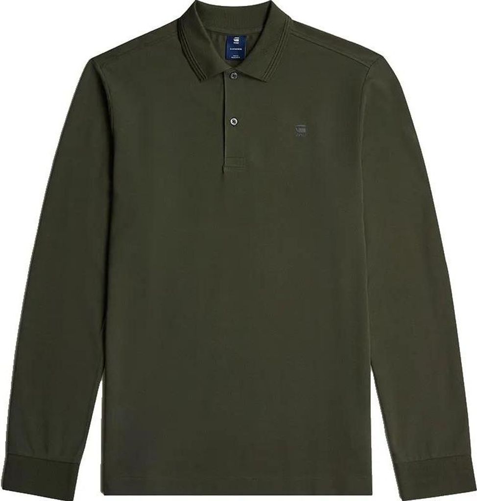 G-star Dunda Slim Fit Langarm-polo Grün M Herren Grün M