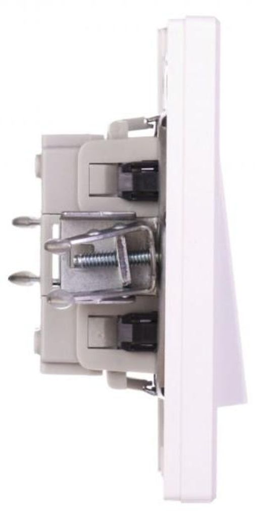 Interrupteur unipolaire encastré Asfora IP20 avec cadre Image du produit 