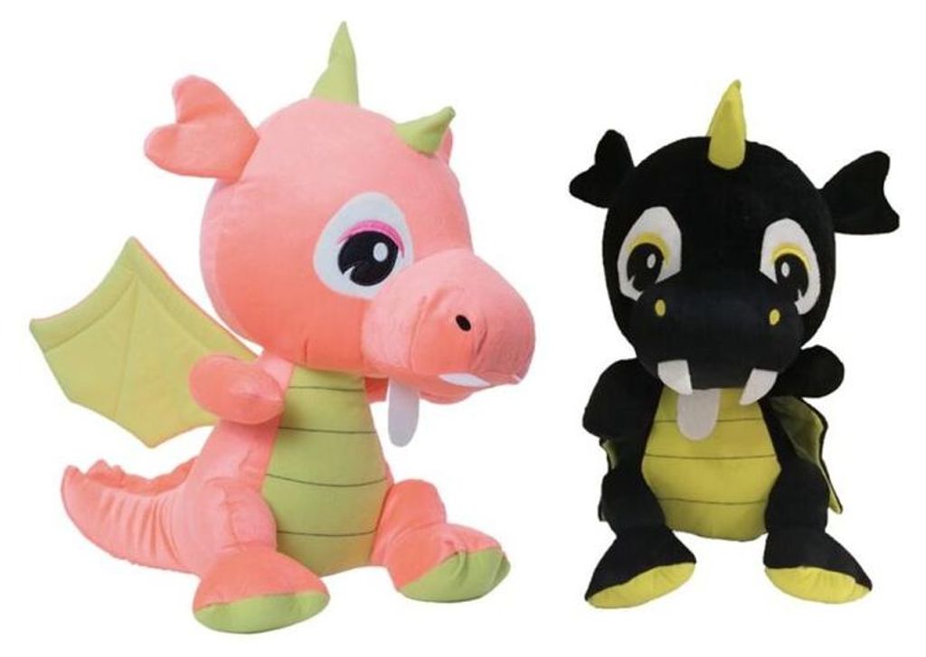 Drache Kuscheltier - 36 cm Plüschtier Süßer Baby Dragon Stofftier