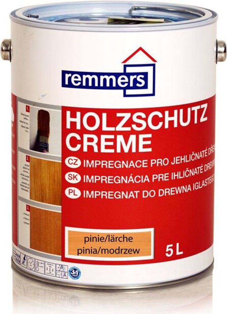 REMMERS HK lazurovací krém 5 l Pinie Obrázek produktu 