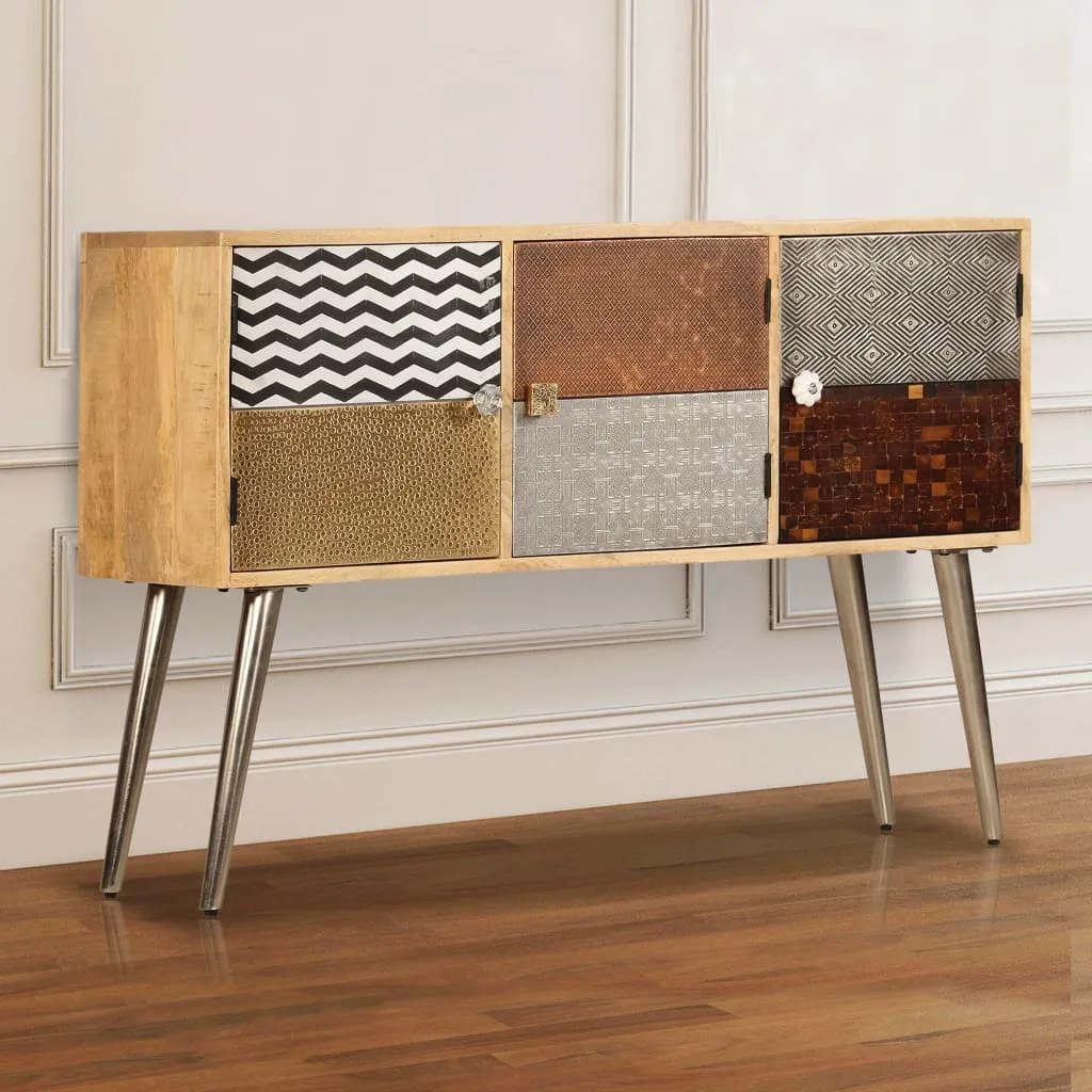 Buffet manguier massif 120 cm : une solution de rangement durable - 9