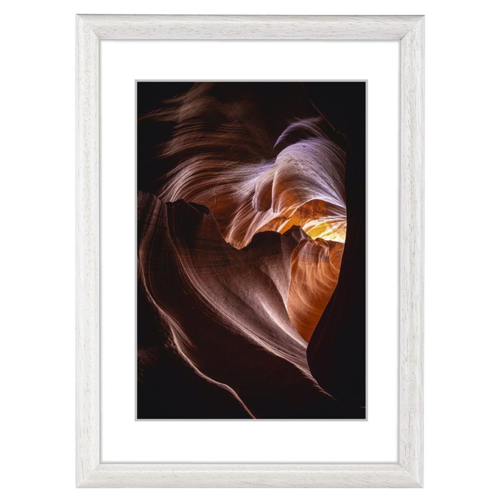 Hama cornice per foto in legno Phoenix 15x20 cm bianco Immagine del prodotto 