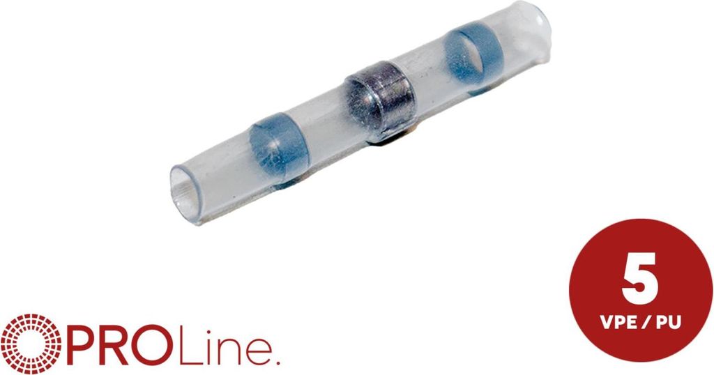 ACV - Lötverbinder 2.8mm²-4,0mm²/42mm blau 5 Stück