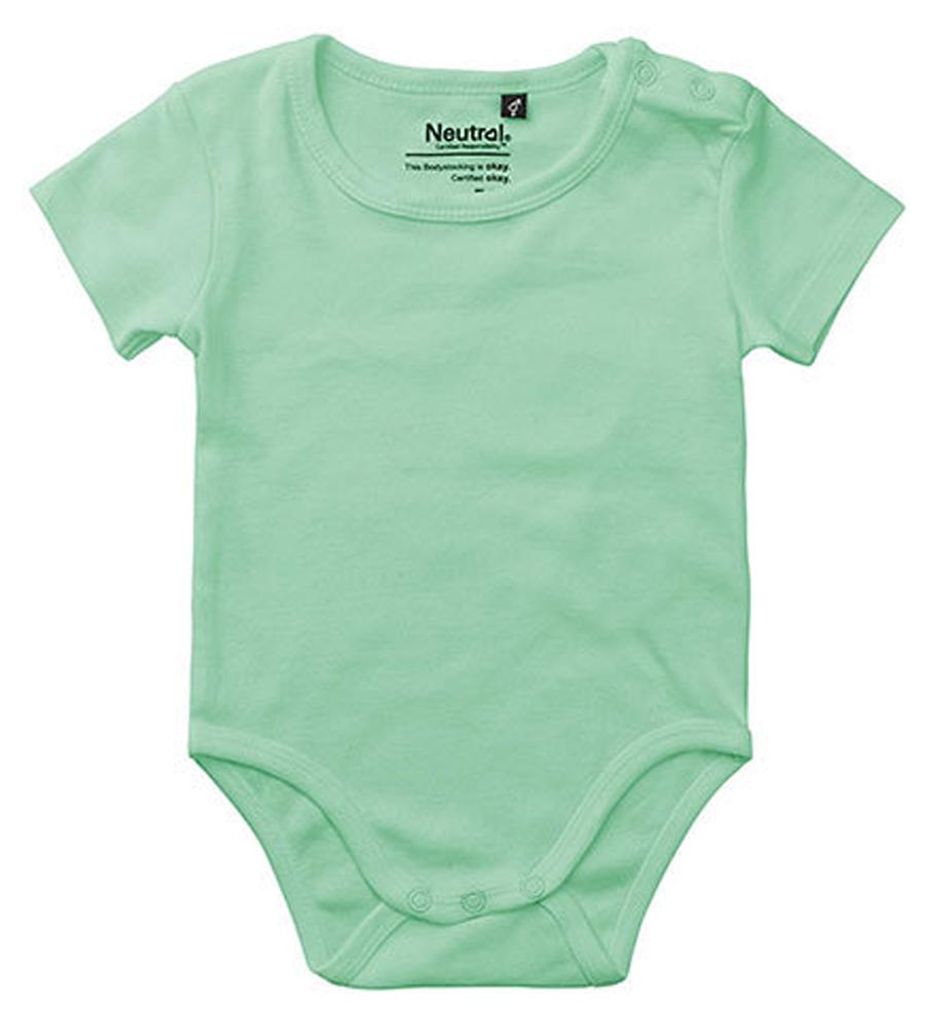 Neutral - Bodysuit für Baby kurzärmlig LT5899 (62) (Staubige Minze)