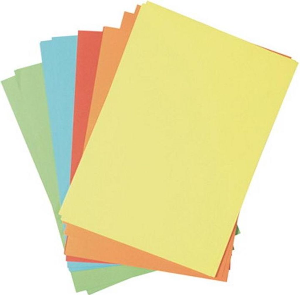 150 (3x 50) Blatt farbiges Druckerpapier Papier Kopierpapier