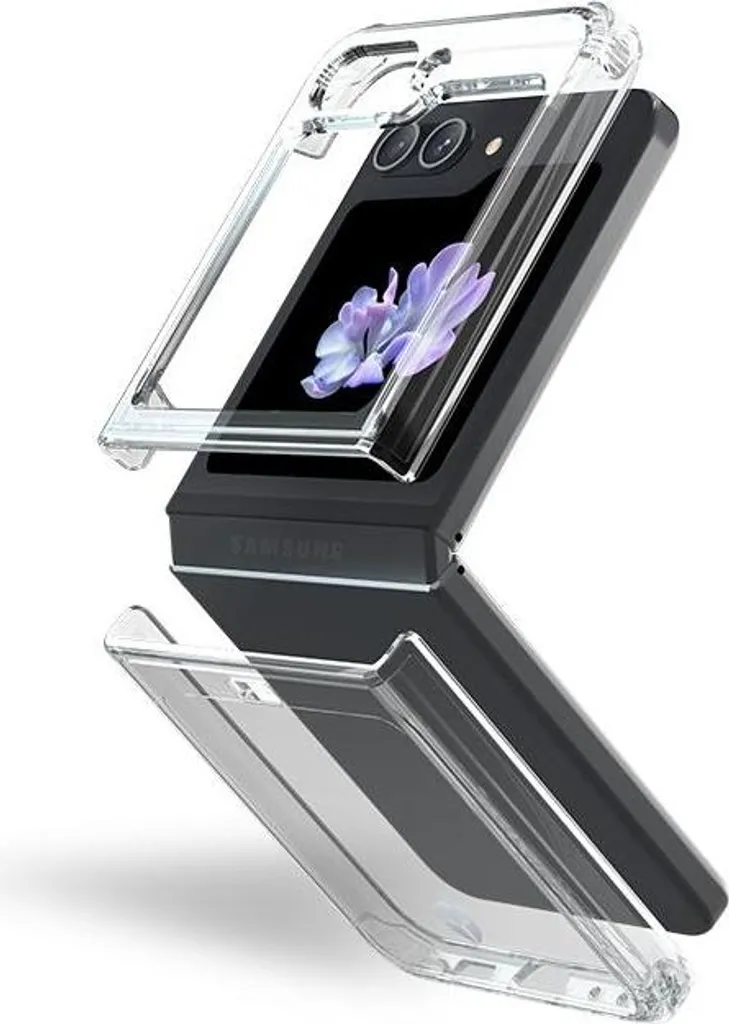 Protection Galaxy Z Flip 5 Transparente FC DUO pour Usage Quotidien