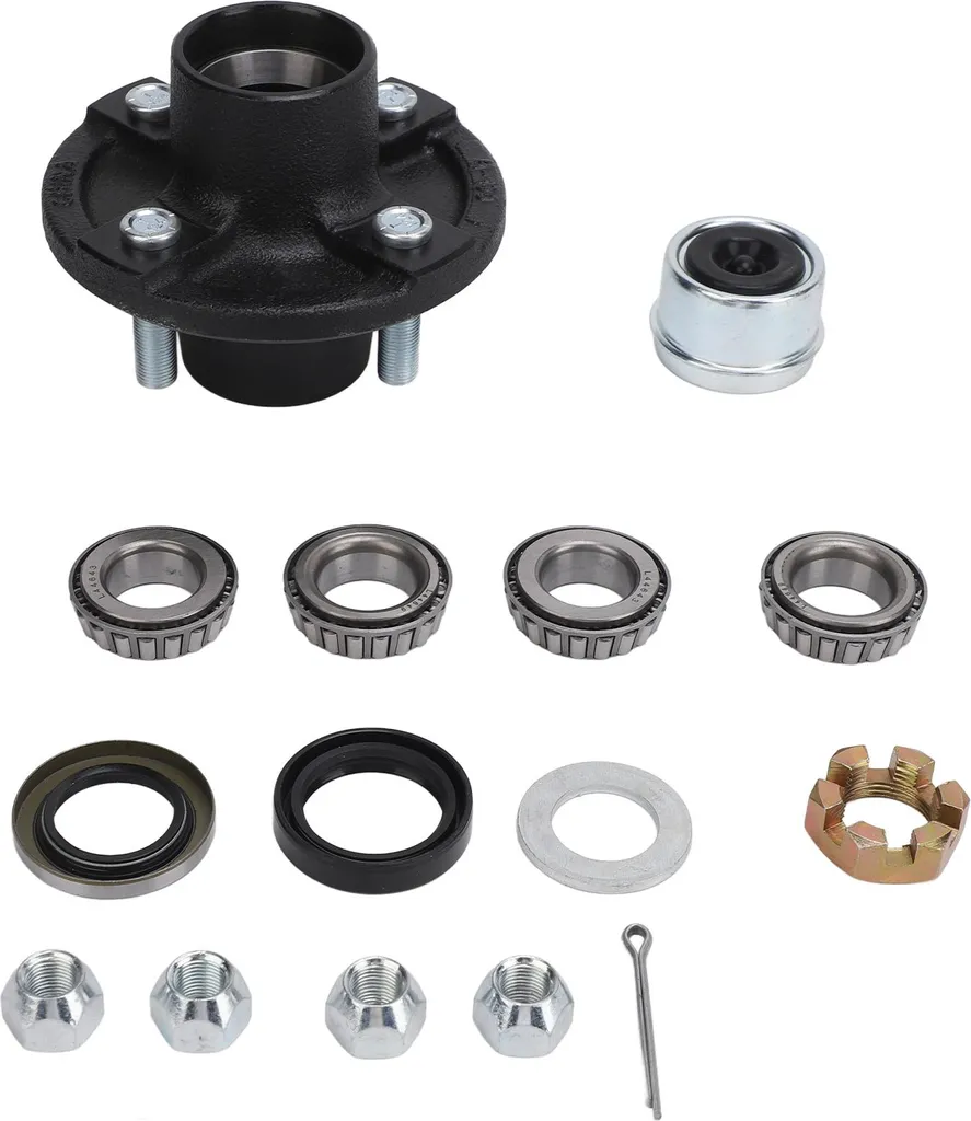Kit Moyeu Complet pour Remorque de Course et Utilitaire 2000lbs 4-Pouces