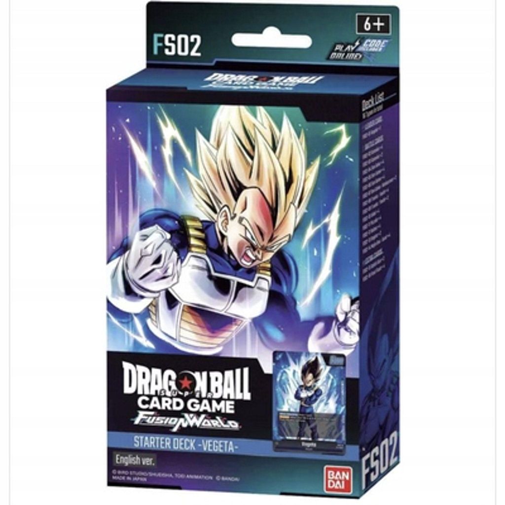 Dragon Ball Super CG Fusion World Starter Deck: Vegeta FS02 Obrázok produktu 