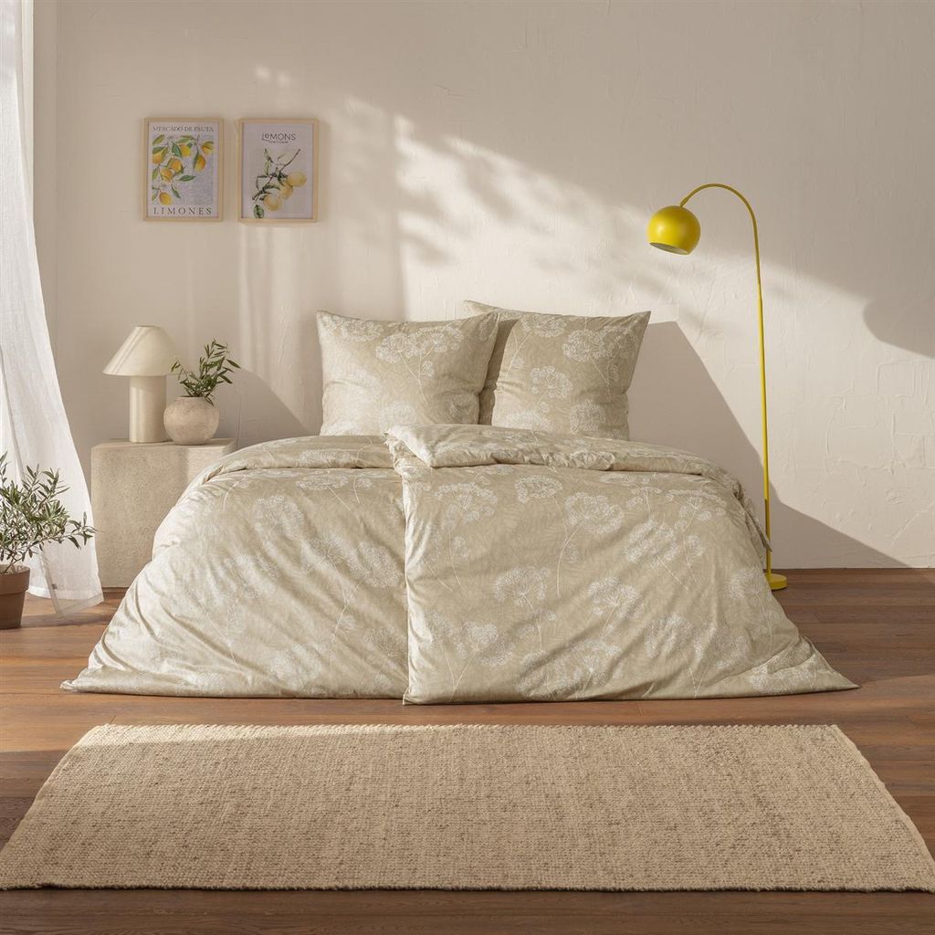Estella Interlock Jersey Bettwäsche Anja 6345-180 sand Produktbild 