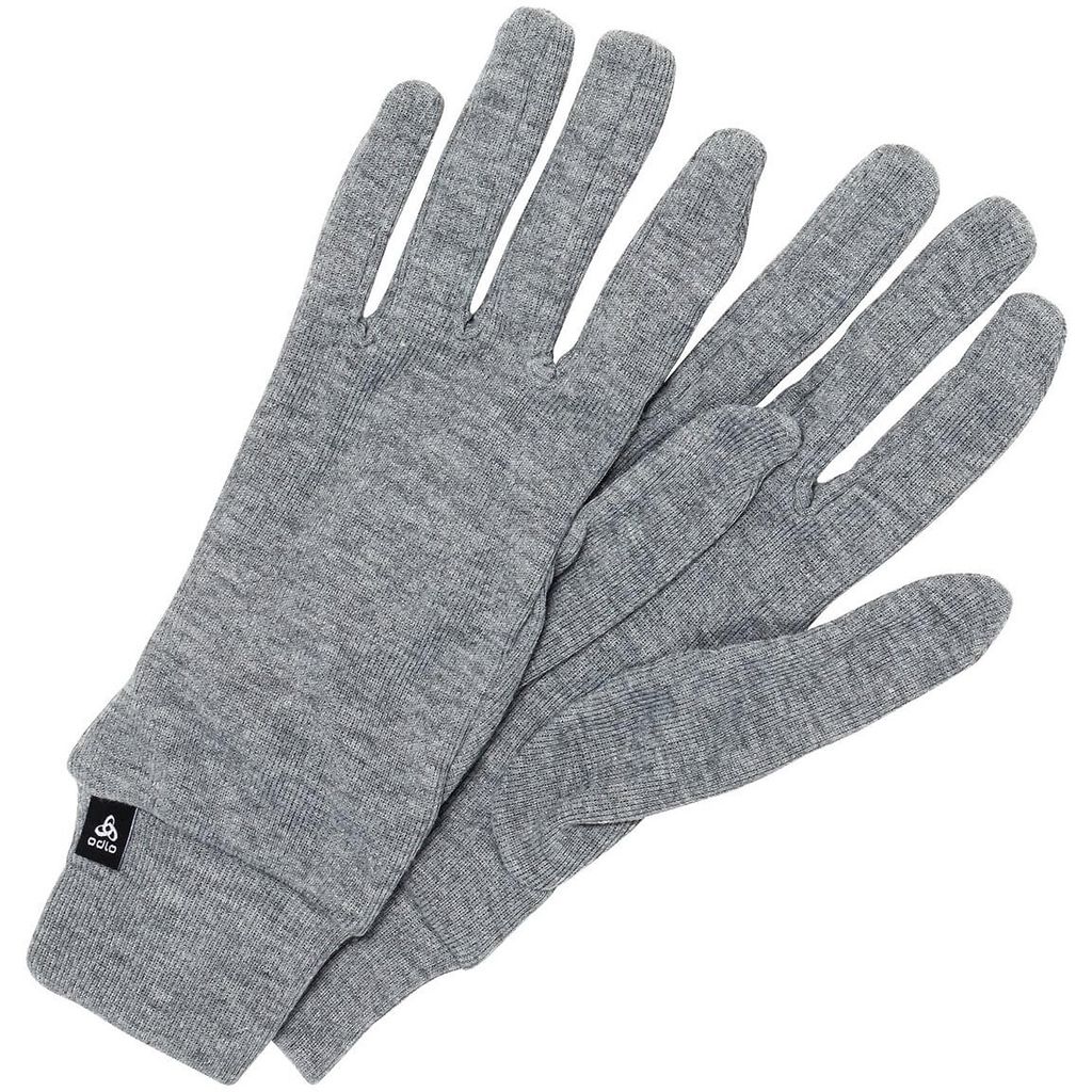 The Active Warm Gloves odlo steel grey melange (10183) XL
