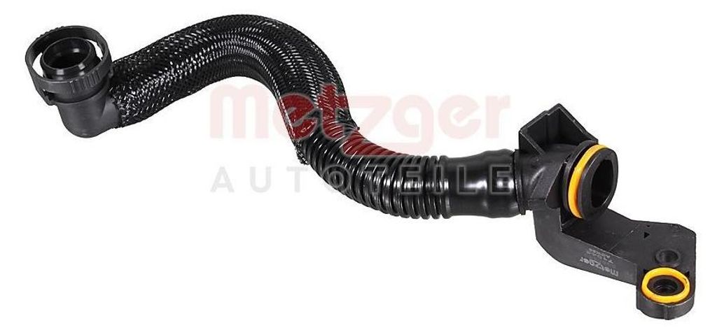 METZGER 2380250 Schlauch KGE für VW Golf VII Schrägheck (5G1, BQ1, BE1, BE2) Kurbelgehäuseentlüftung