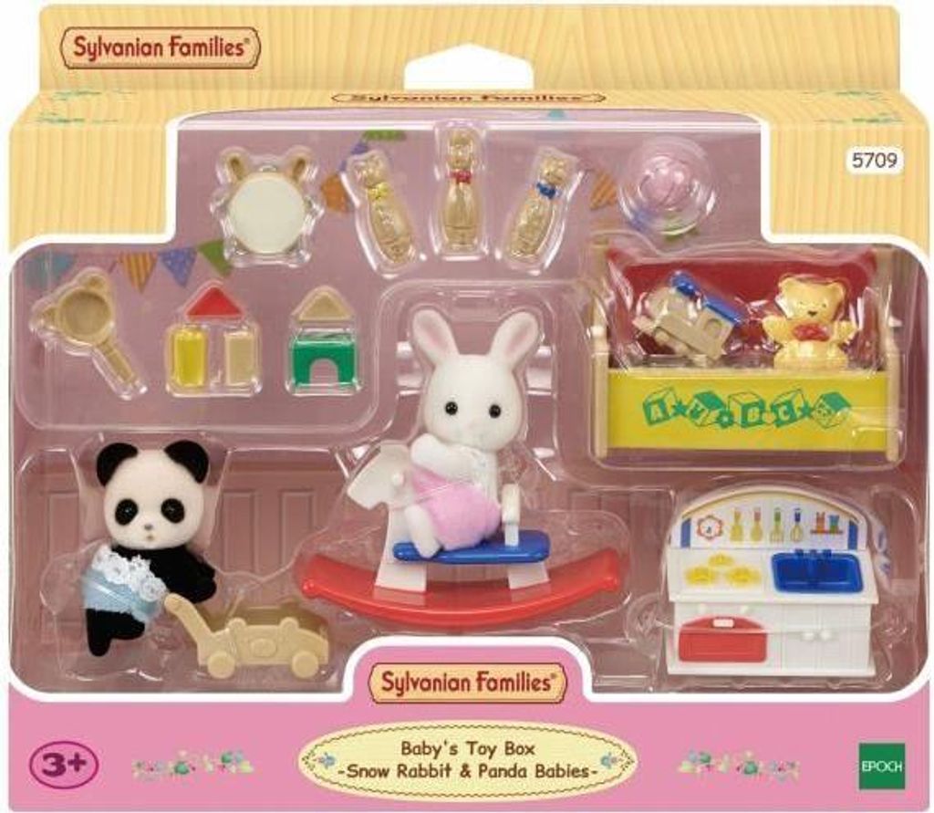 Miniaturfiguren - SYLVANIAN FAMILIES - 5709 - Die Spielzeugkiste für Babys