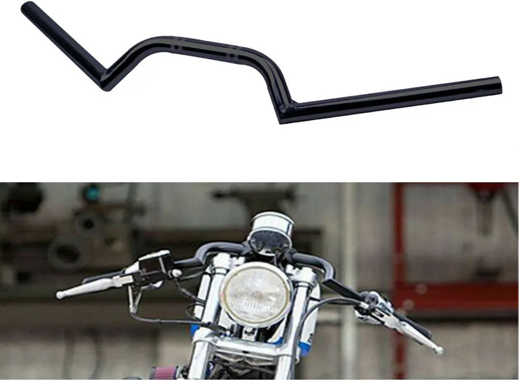 Manubrio Moto Nero 22mm 7/8 Pollici - Trasforma la tua Guida Subito