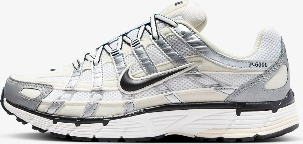 Nike P-6000 "Coconut Milk Metallic Silver" FV6603-100, Größe: 44,5