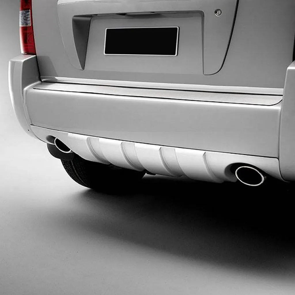 Diffuseur Double Sortie Argenté pour Hyundai Tucson 2004-2010 Robuste