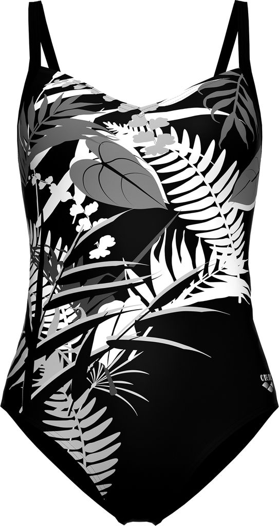 Arena Women's Bodylift Swimsuit Lucy Black Multi-Black Black Multi-Black 42