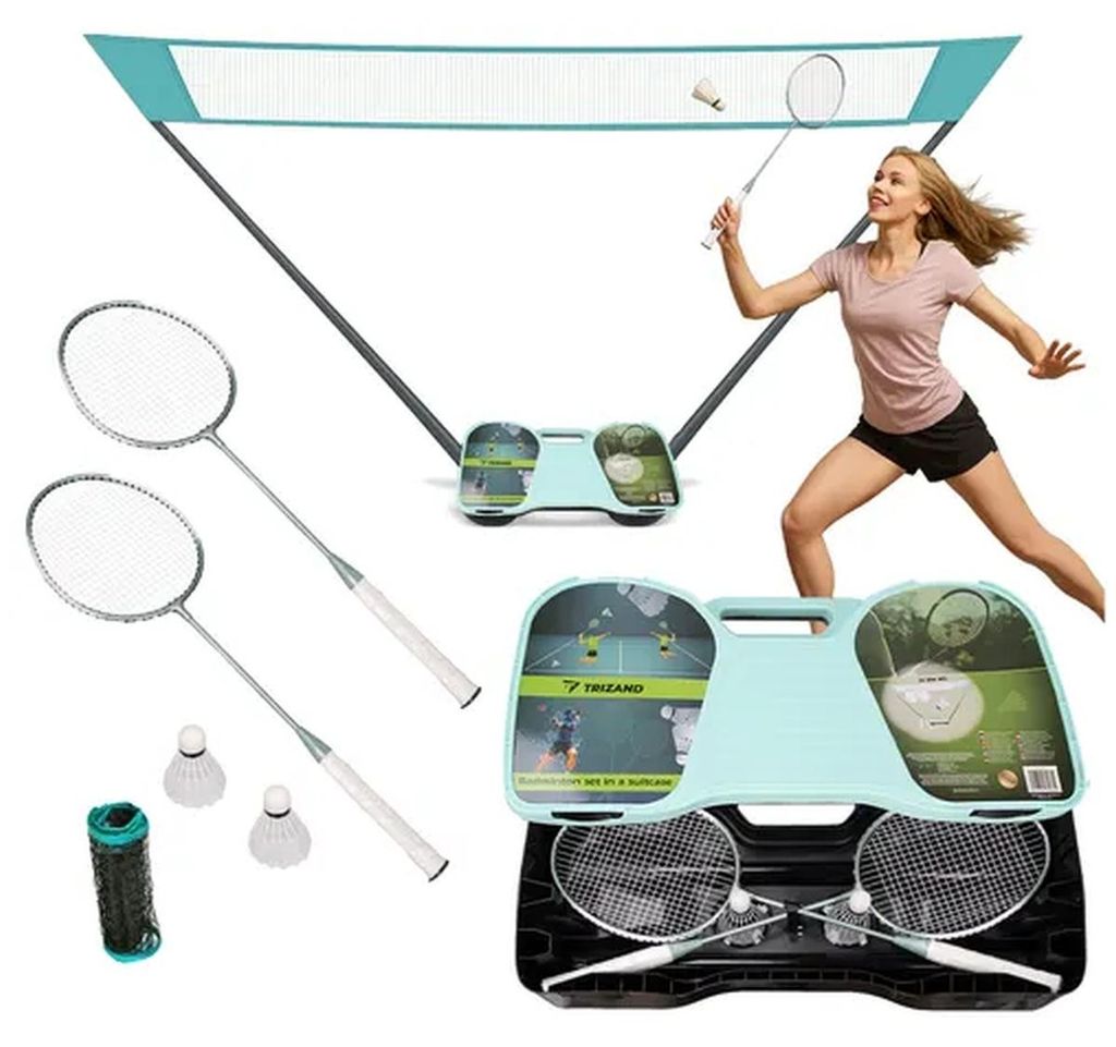 Trizand 25515 Badmintonová sada, síť, rakety, míčky Obrázek produktu 