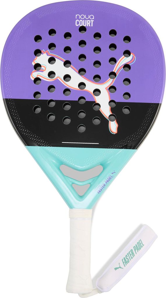 Puma NOVA PADEL COURT Wmn Fialová Glimmer – PUMA Čierna – Obrázok produktu 