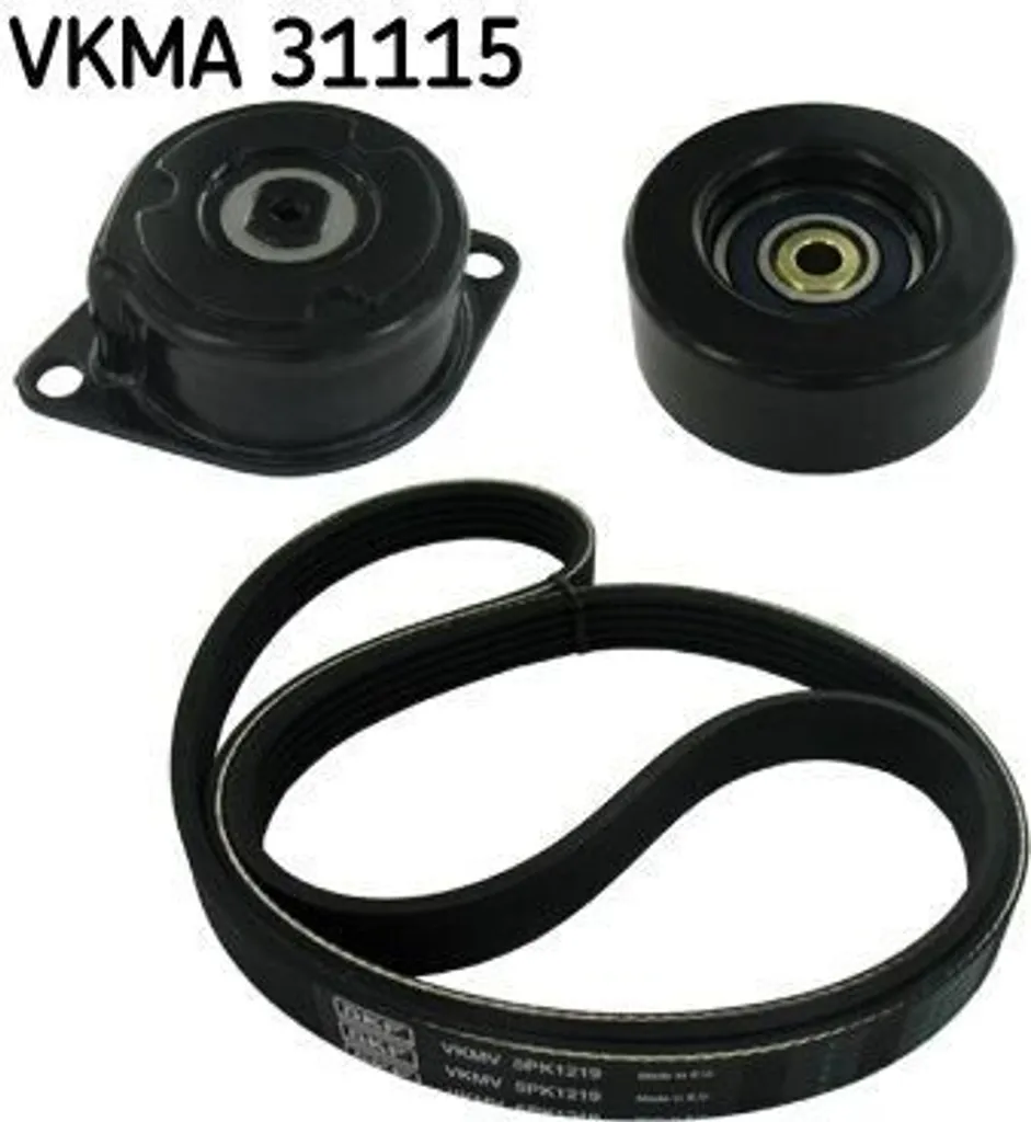 Kit Courroie SKF VKMA 31115 pour VW Lupo 6X1 6E1 - Qualité d'Origine