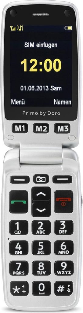 Doro Primo 413 - Mobilný telefón - slot microSD - GSM - 320 Obrázok produktu 