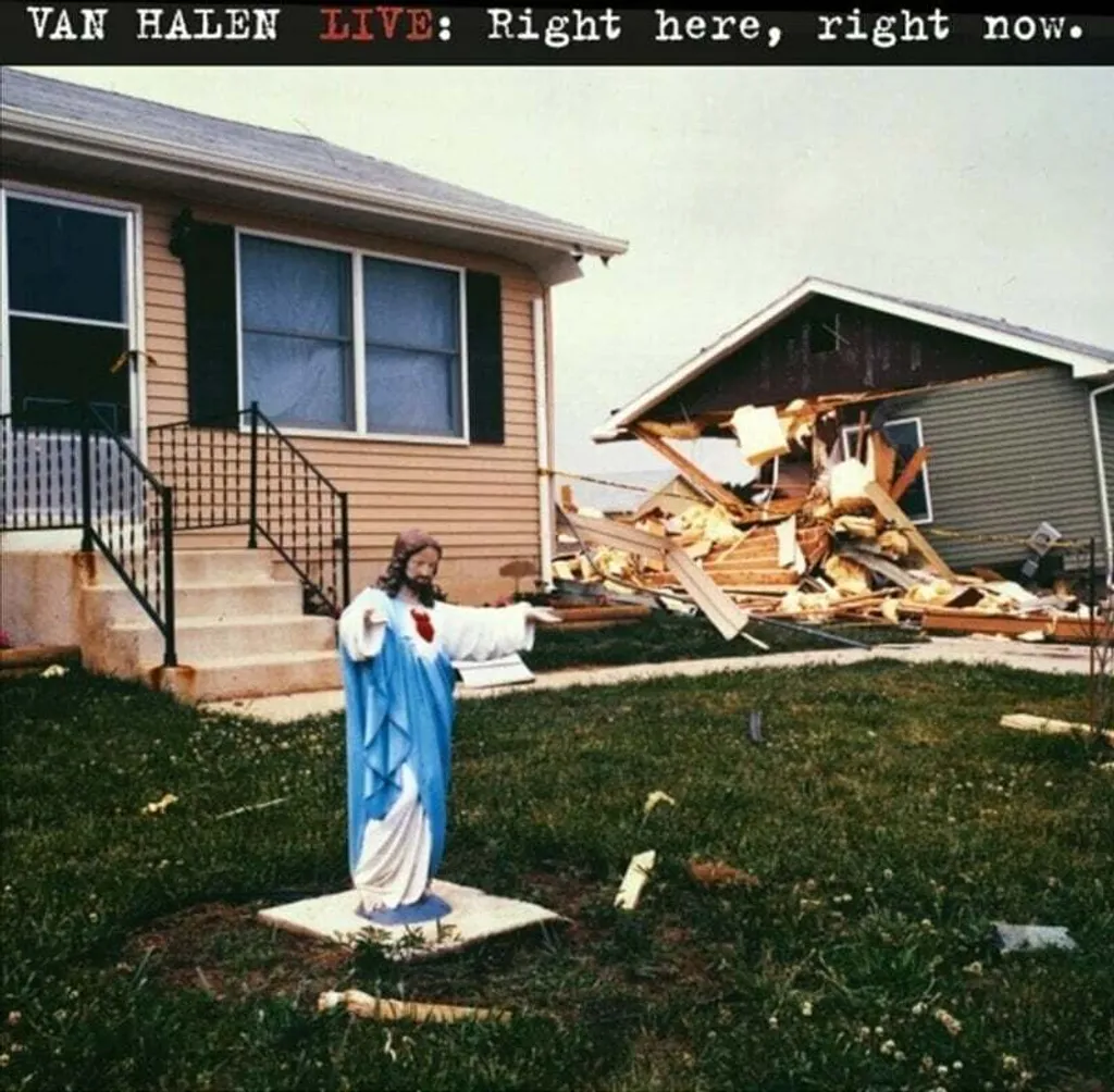 Album Vinyle Van Halen Live Right Here Right Now 4LP 180g Hard Rock