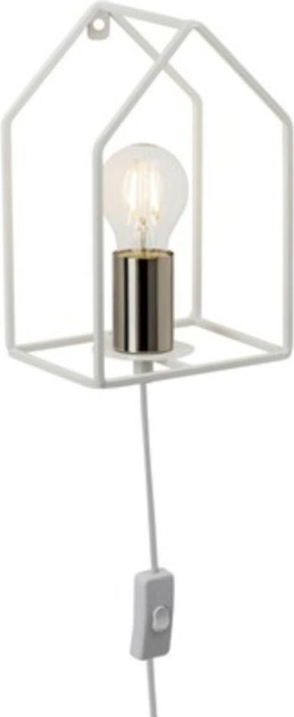 Brilliant Wandleuchte Home Weiß max. 60W E27 ohne Produktbild 