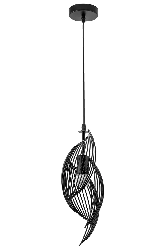 Suspension Toolight APP977-1CP Black : Éclairage Chic et Anti-Éblouissement - 5