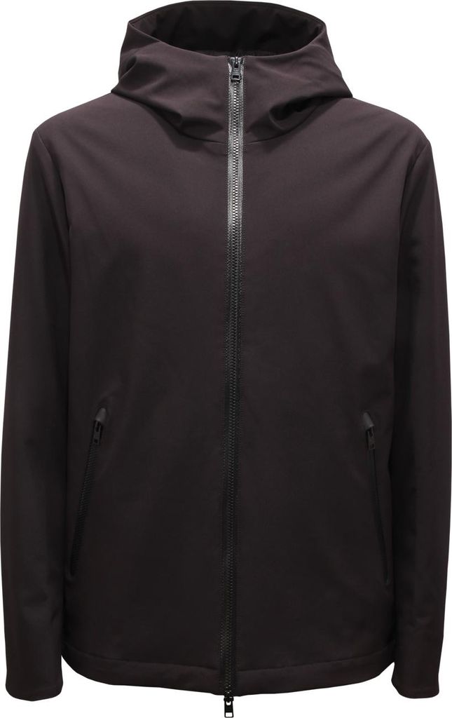 L5654 Piumino Uomo Woolrich Pacific Soft Shell Man Jacket Black