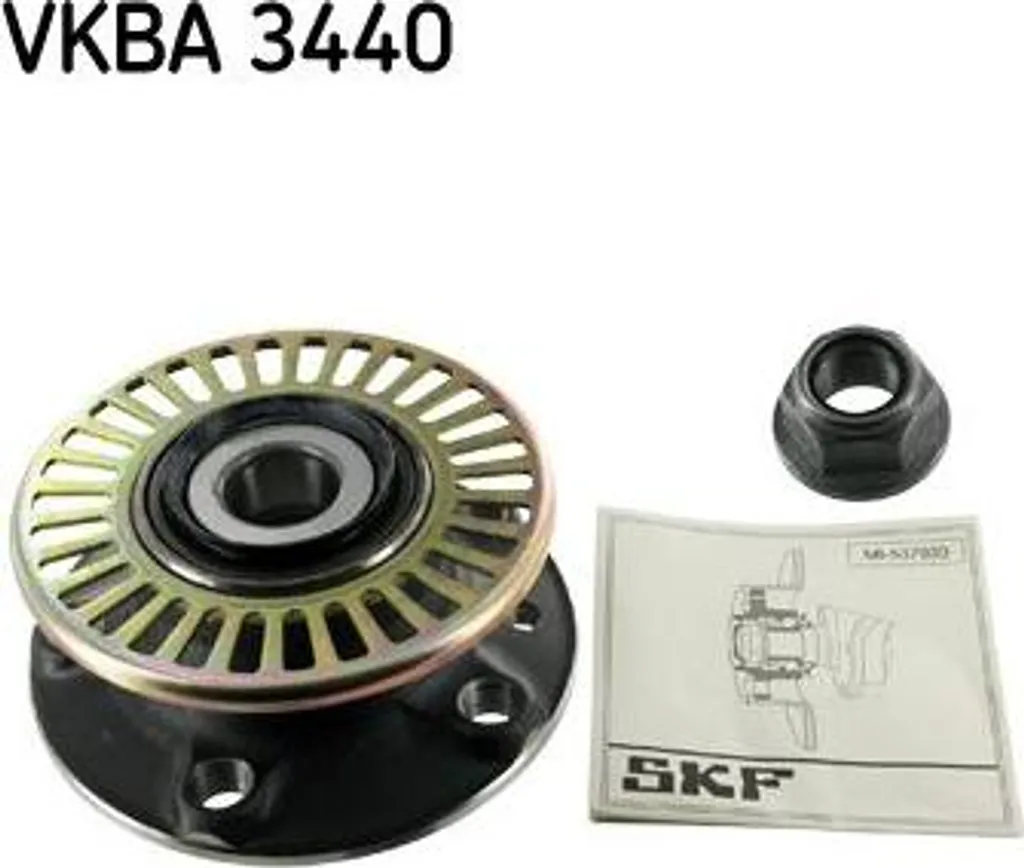 Kit Roulement de Roue Avant SKF VKBA 3440 pour Renault Safrane OE