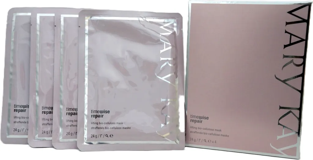 Masque Visage Anti-Rides Mary Kay Volu-Firm Bio-Cellulose pour Peau Mature