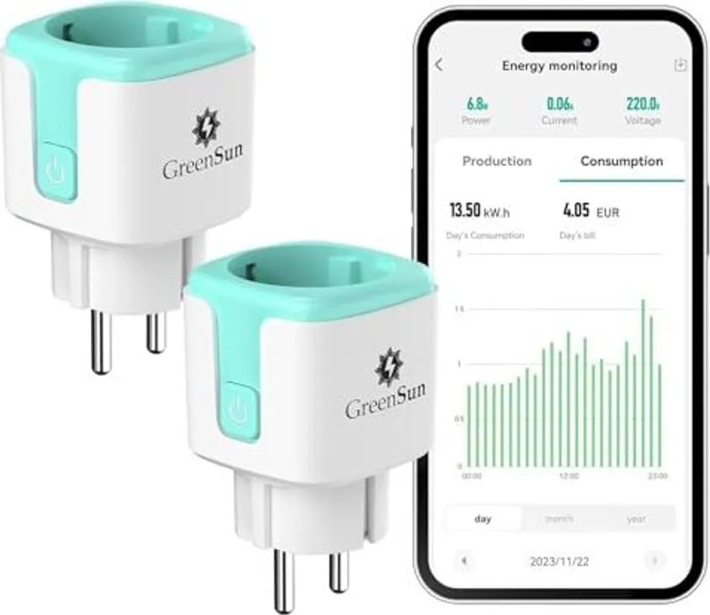 Presa Smart GreenSun: Misura Consumi e Risparmia in Bolletta