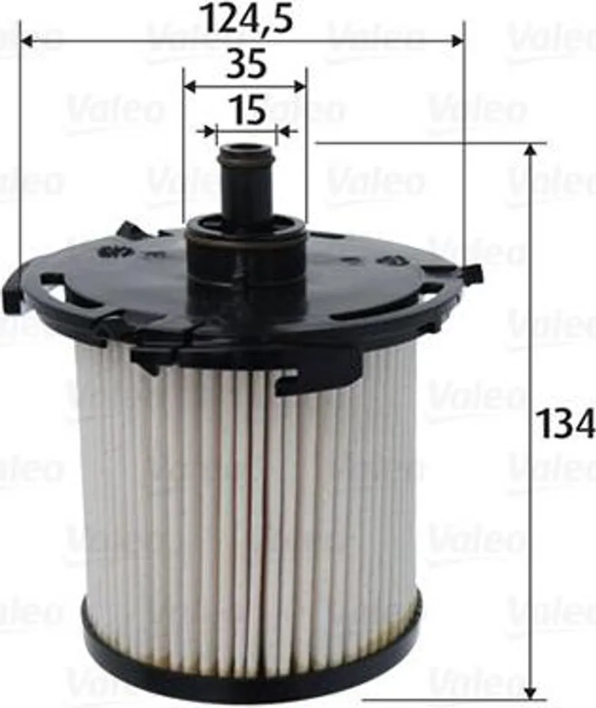 Valeo 587098 Filtre à Carburant OE 1727201 pour Tourneo et Transit