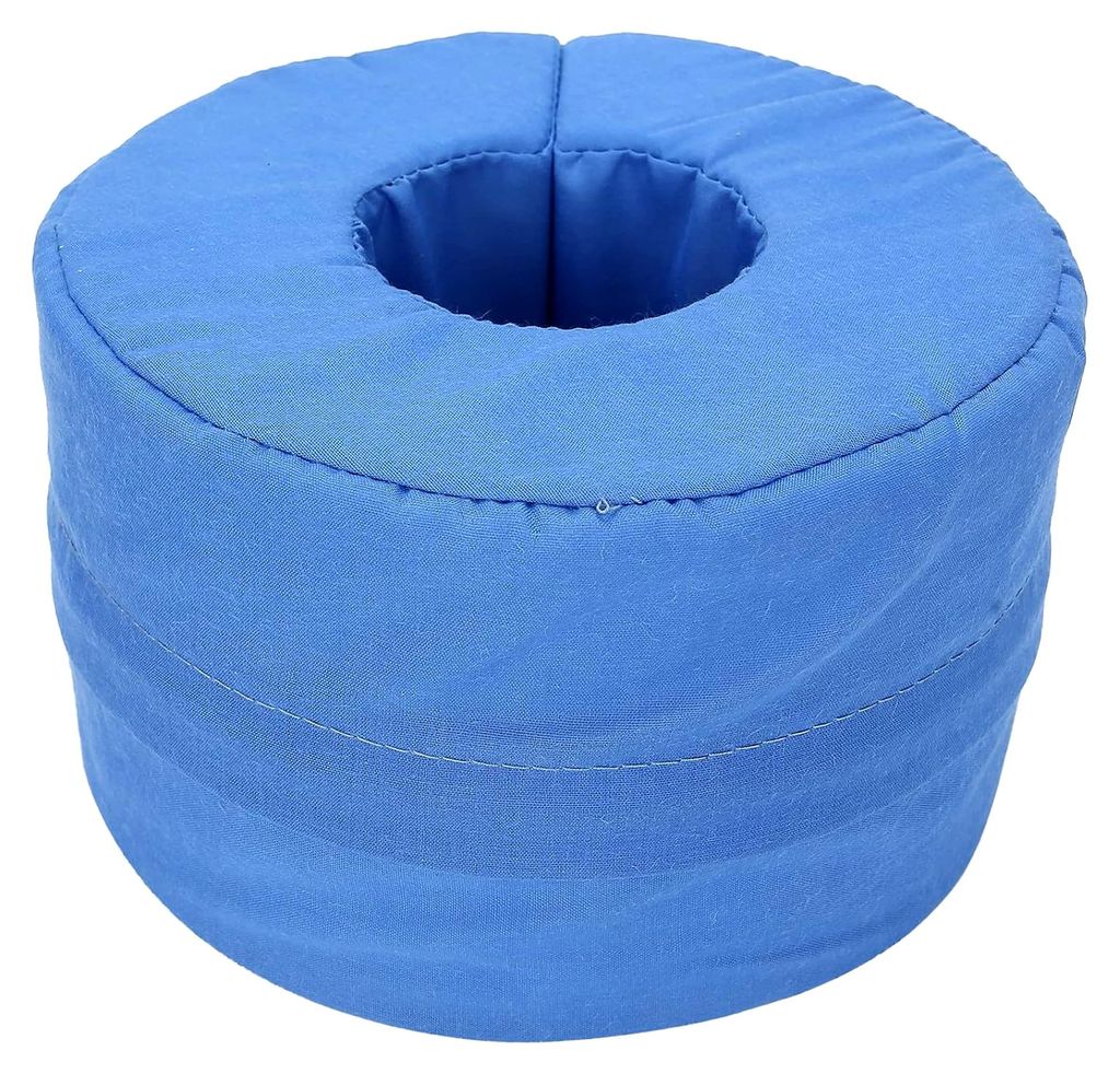 Anti-Dekubitus-Kissen, Weiches, Atmungsaktives Stoffkissen, 360 Grad drehbare Matratzenauflage mit hochdichter Schwammunterstützung, Ideal für be...