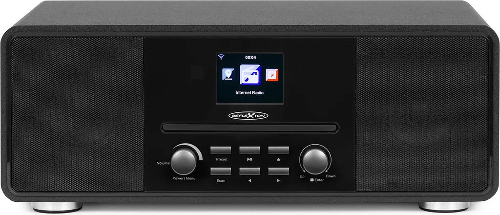 Radio Internet de Table avec DAB+ Bluetooth et Lecteur CD Reflexion Noir - 3
