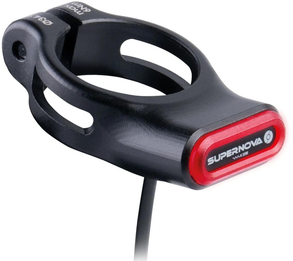 Supernova TL3 Mini 6V Sattelstützenklemme – E-Bike-Rücklicht