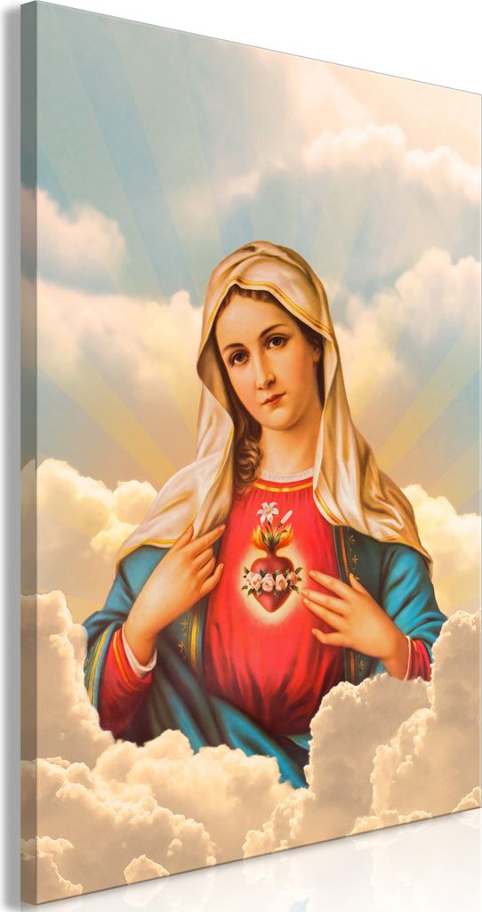 Vlies Leinwandbild - Mary (1 Part) Vertical 40x60 cm Menschen h-C-0193-b-a