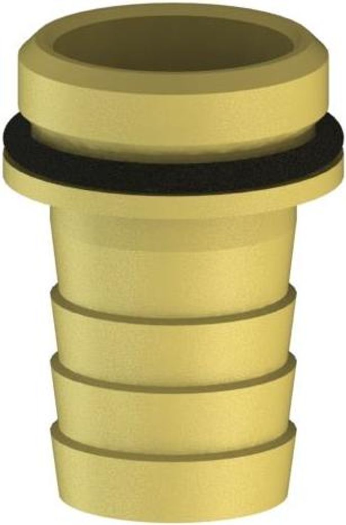 Js Vaterteil Mit Wulst U.dichtung 3/4"X3/4", Messing