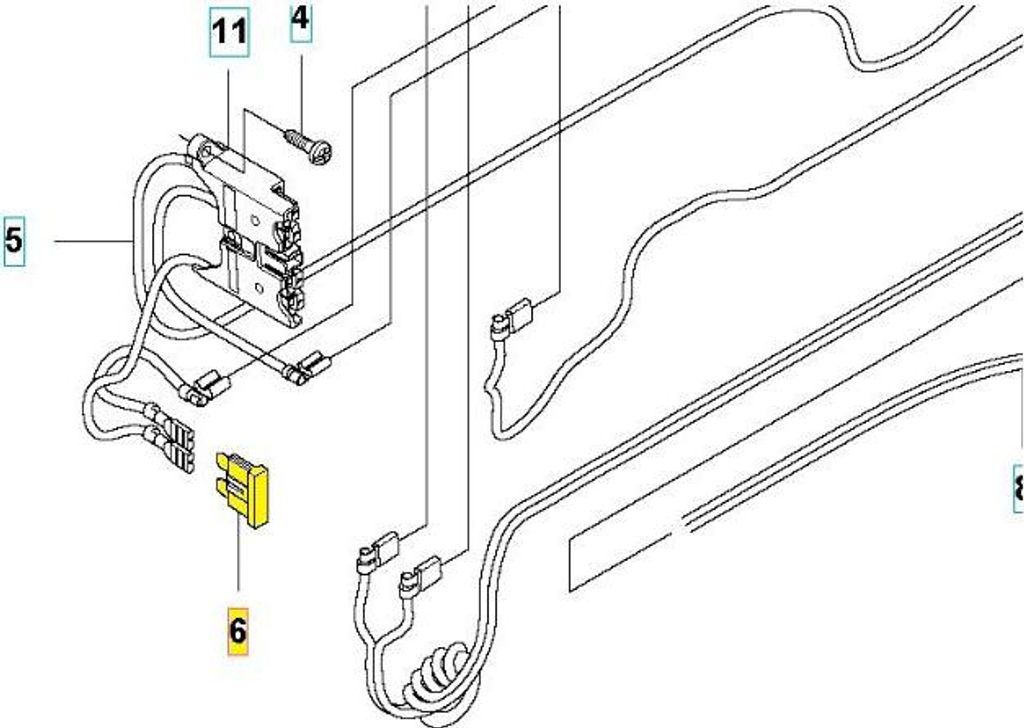 Sicherung für Husqvarna Trimmer 315iC 136LiC 336LiC