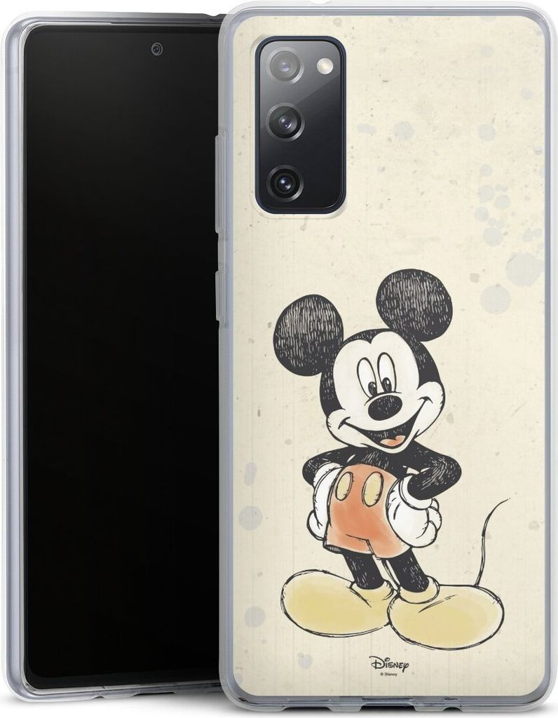 DeinDesign Handyhülle für Samsung Galaxy S20 FE 5G Silikon Hülle Case Smartphone Schutzhülle Mickey & Minnie Mouse Offizielles Lizenzprodukt Wa...